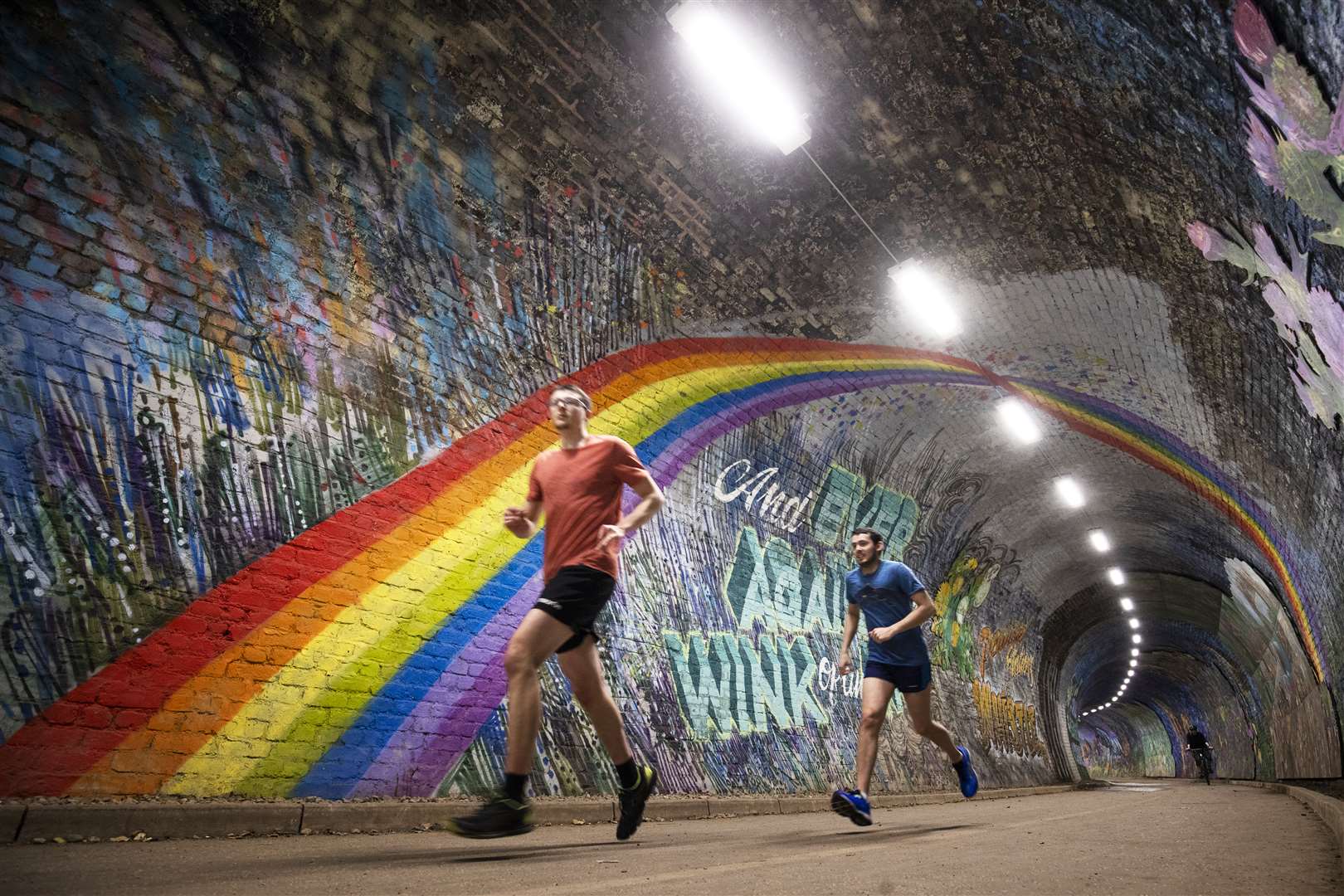 Make sure you make the most of the once-a-day exercise permitted under lockdown rules (Jane Barlow/PA)