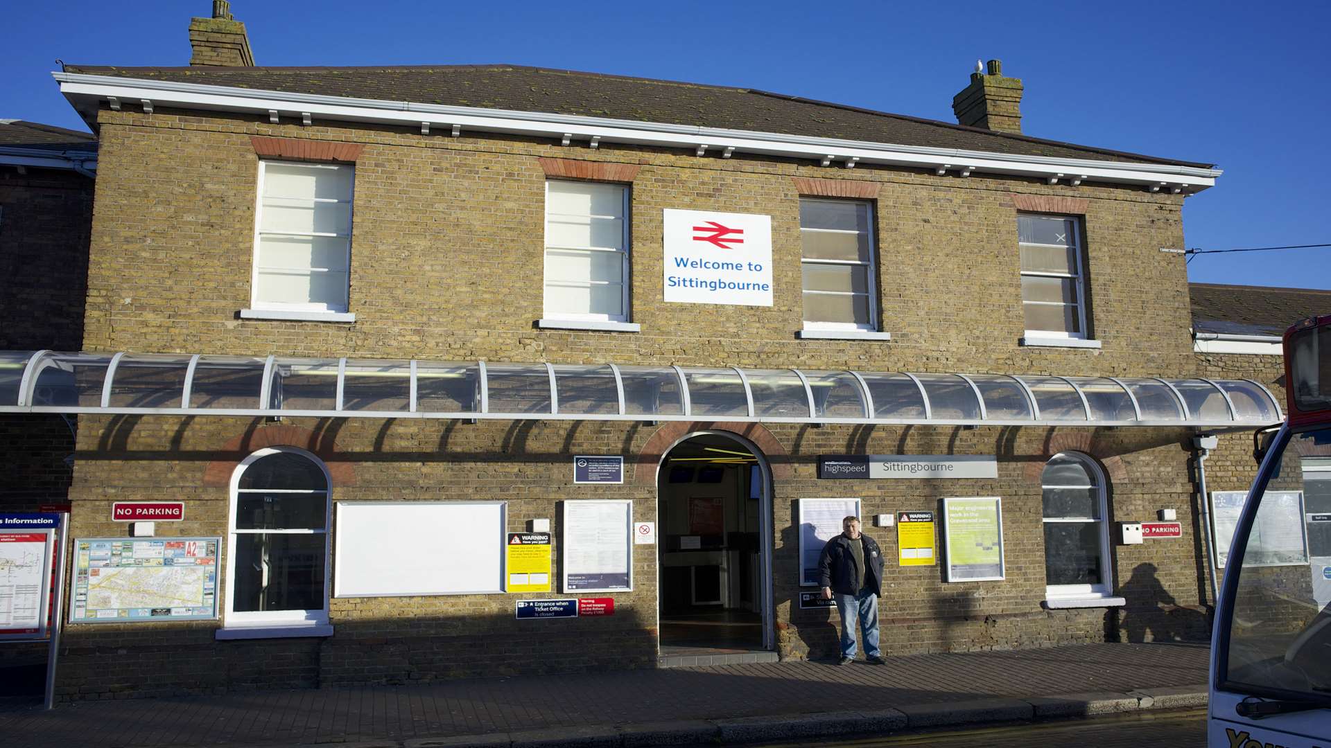 Sittingbourne railway station. File photo.