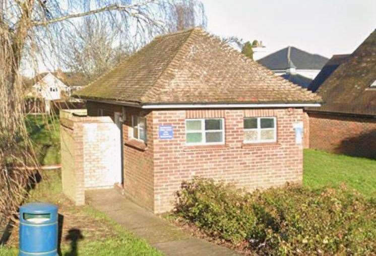 The public toilets on Pitfield Green in Meopham are the responsibility of the parish council. Picture: Google Maps.