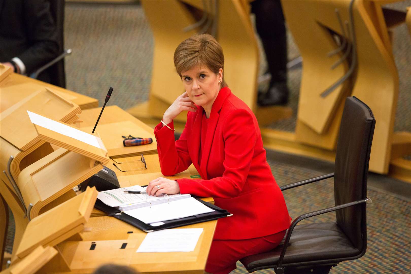 Nicola Sturgeon said vaccine supply figures for Scotland could be published (Robert Perry/PA)