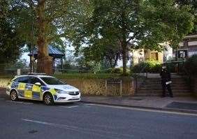 Police were called to reports of an assault at 7.20pm Pic: UKNIP