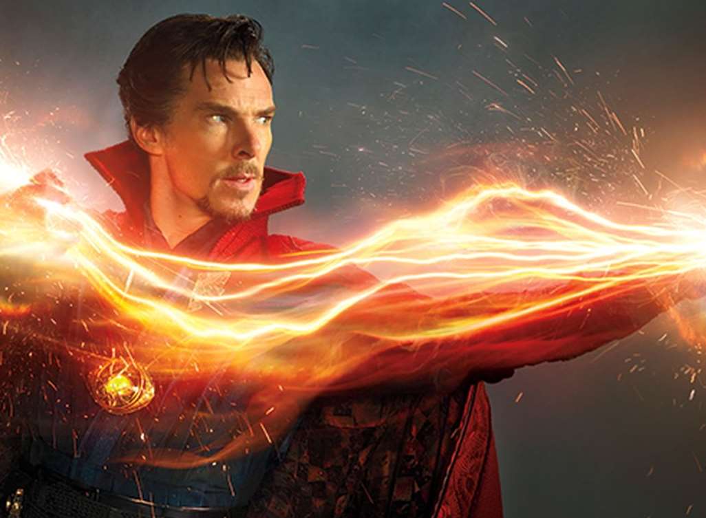 Benedict Cumberbatch as Doctor Strange. Picture: Walt Disney Studios Motion Pictures UK via Kent Film Office