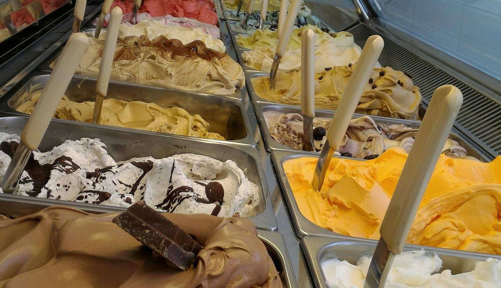 Choose from a rotating menu of different flavours at Massimo’s in Folkestone. Picture: Facebook / Massimo's Italian Ice Cream