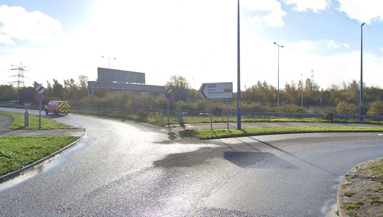 The A2 sliproads will be closed at Marling Cross in Gravsend. Picture: Google Maps