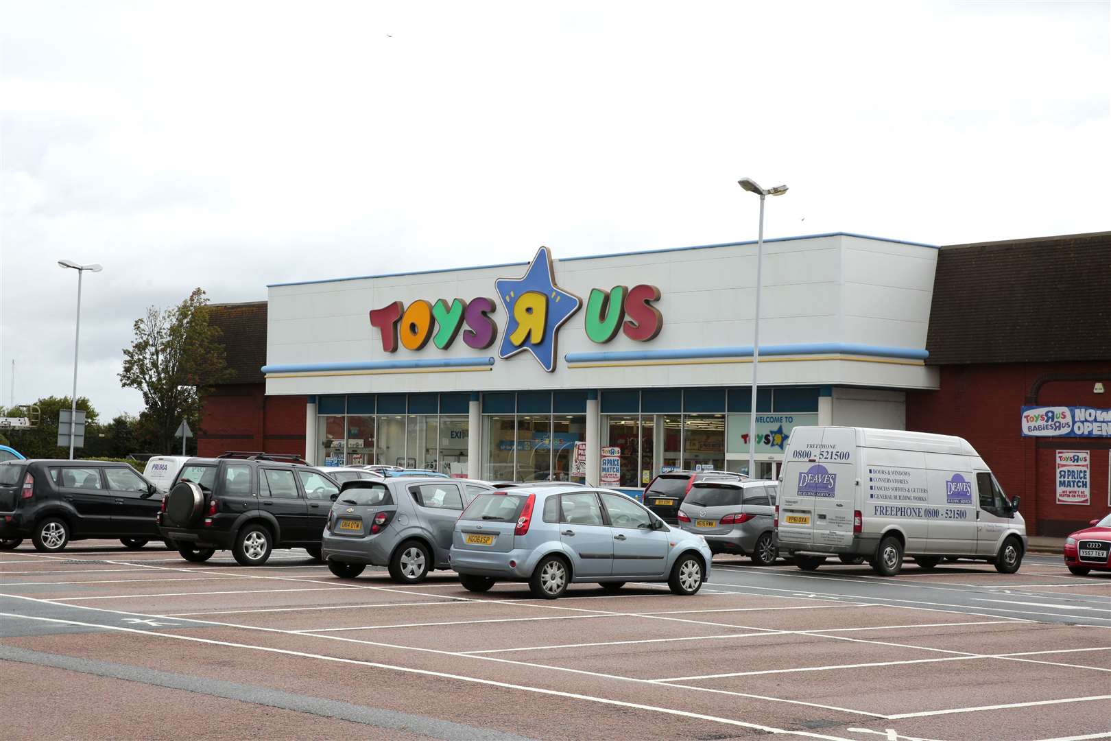 The former Toys R Us store, in Horsted Retail Park, Maidstone Road, Chatham