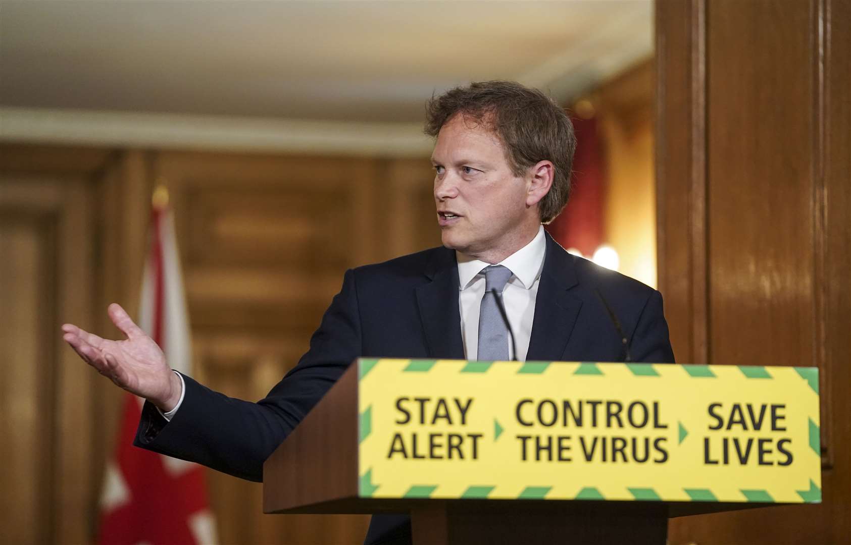 Transport Secretary Grant Shapps (Pippa Fowles/10 Downing Street/Crown Copyright/PA)