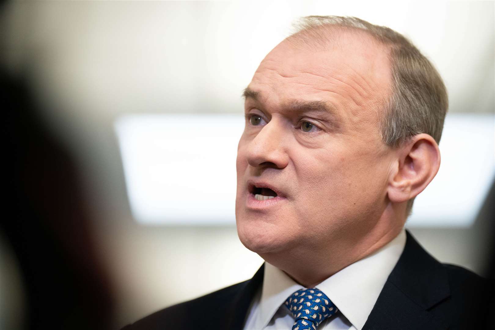 Liberal Democrat leader Sir Ed Davey (James Manning/PA)