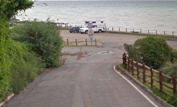 Bay Hill, going down to the beach at St Margaret's. Pictur: Google