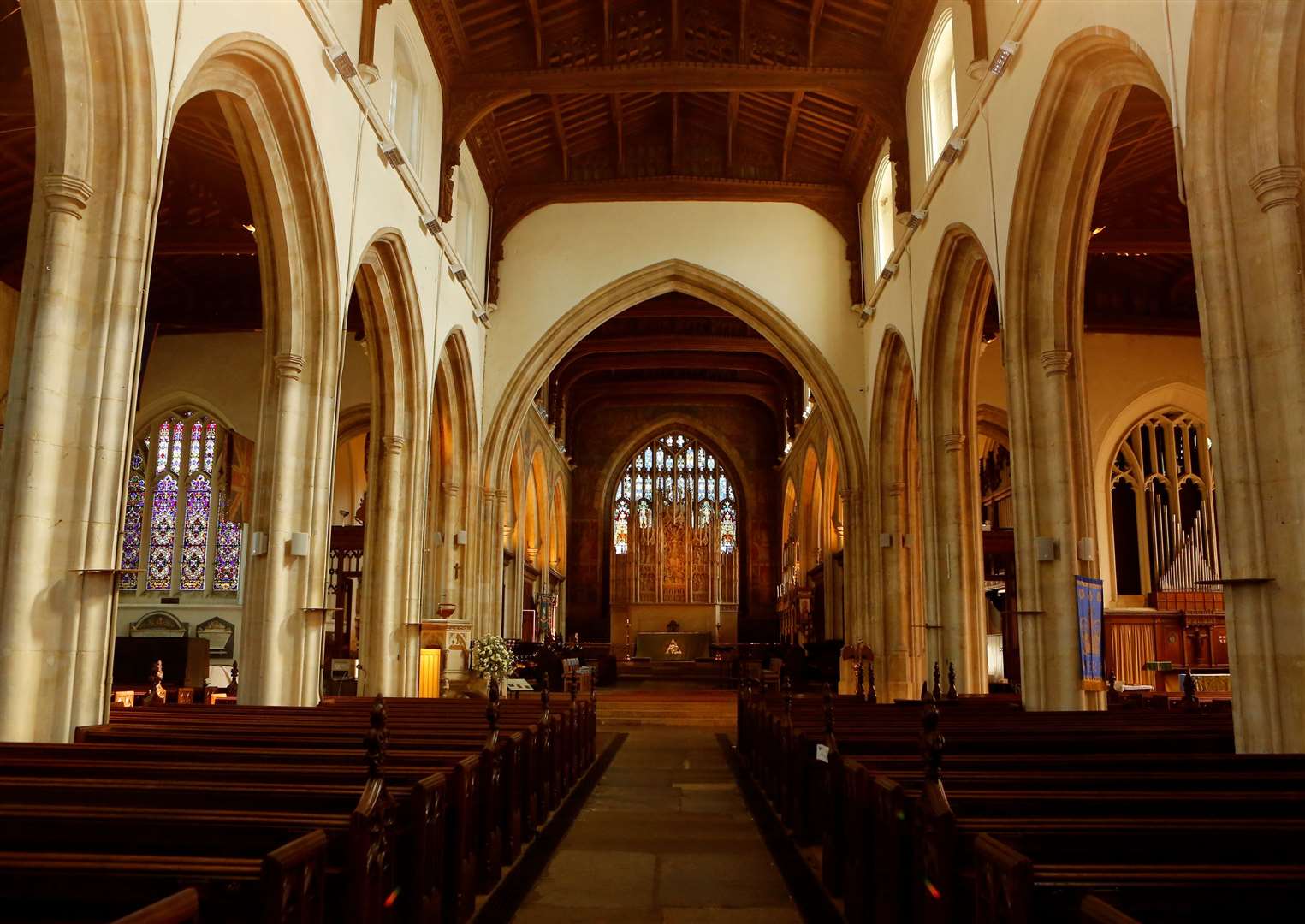 All Saints Church will be the setting for his visit