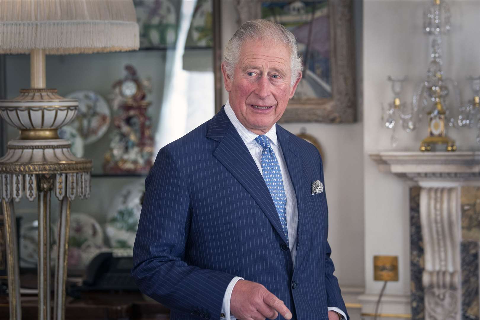 The Prince of Wales said championing climate action was not “a fight for the faint-hearted” (Victoria Jones/PA)