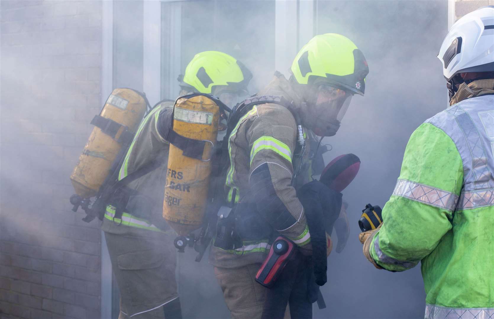 Fire crews were called to the scene in Cerne Road, Gravesend. Picture: Stock