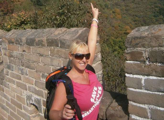 Kerry Rubins, who conquered The Great Wall of China in 2012, will now take on Machu Picchu in Peru