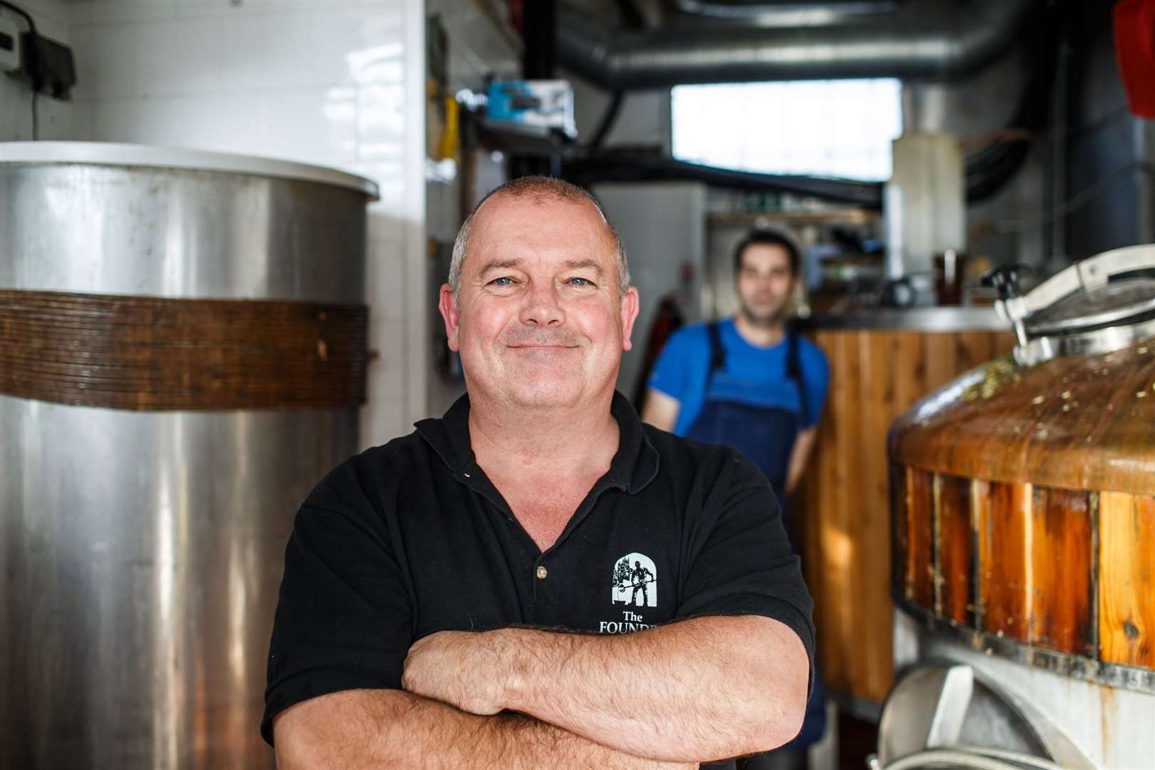 Jon brews and distils a variety of beers and spirits