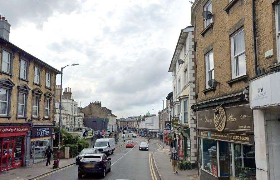 Three men have been arrested after an assault left a victim requiring hospital treatment in Grosvenor Road, Tunbridge Wells. Picture: Google Street View