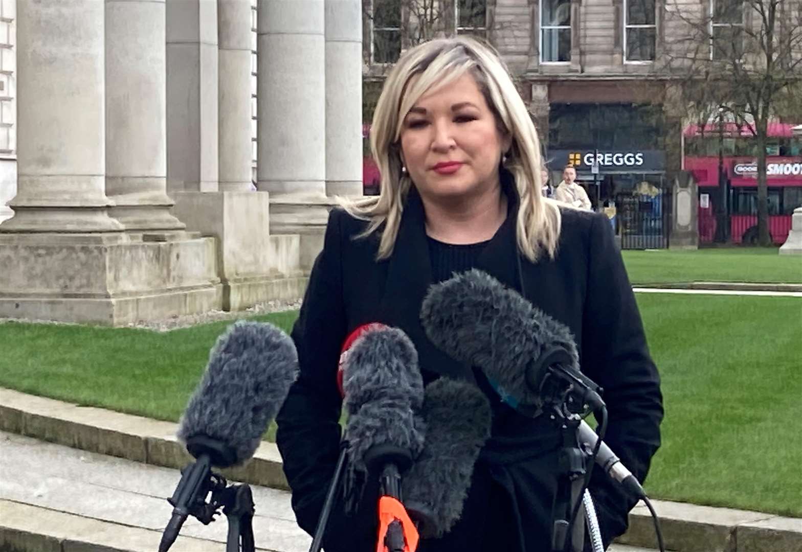 Michelle O’Neill (Rebecca Black/PA)