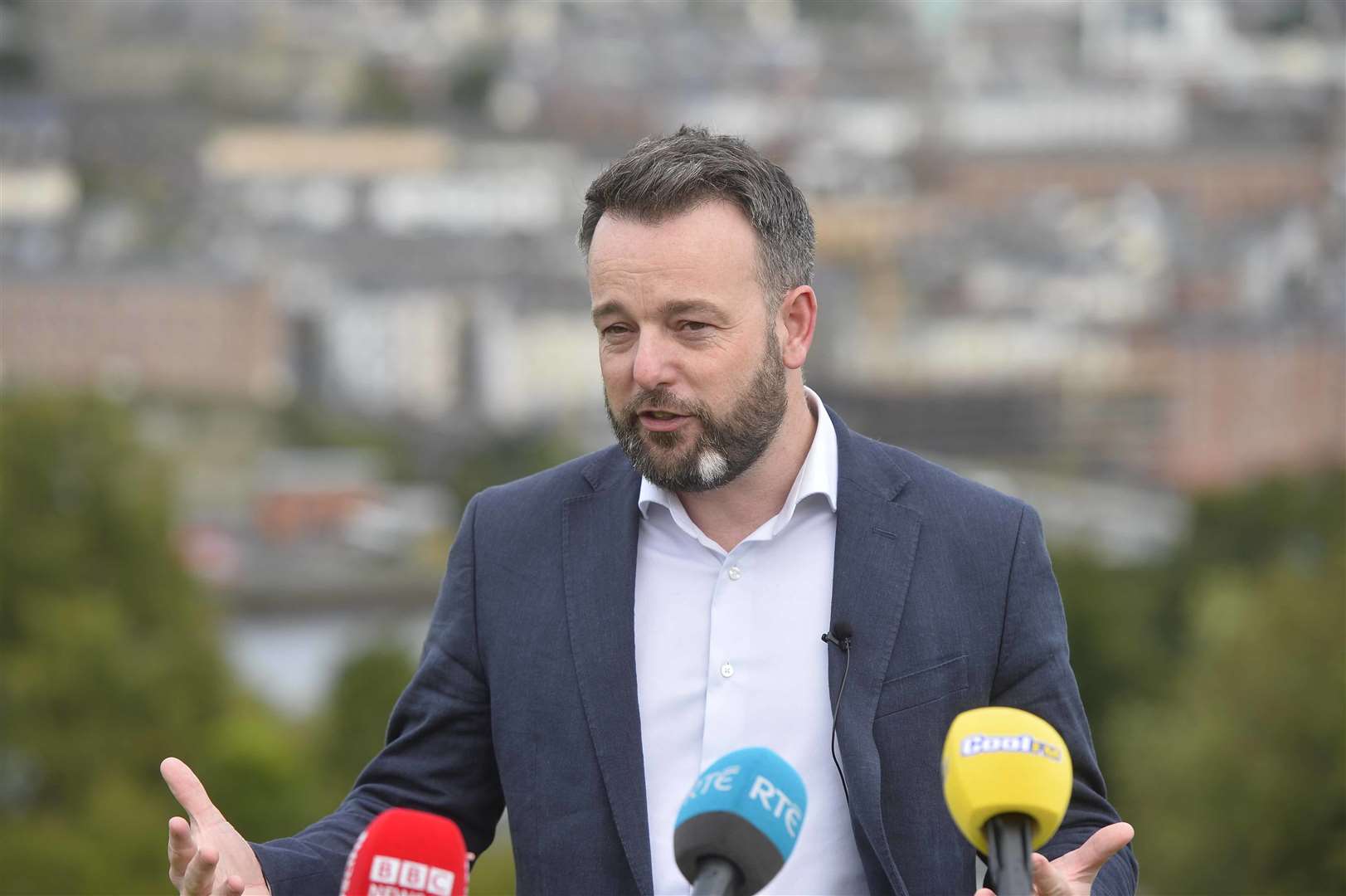 Colum Eastwood announced last week he would step down as SDLP leader (Mark Marlow/PA)