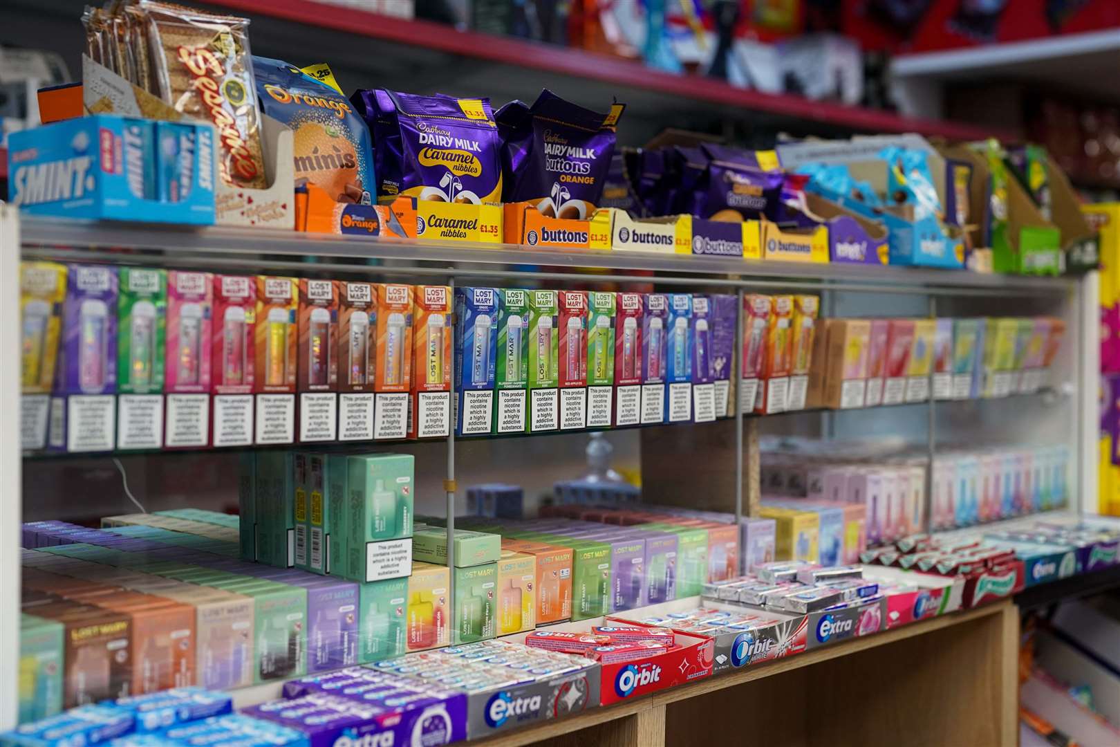 The Government is set to ban disposable vapes and bring in powers to restrict flavours and packaging (Jacob King/PA)