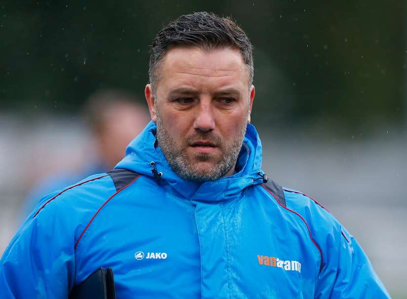 Maidstone United manager Jay Saunders Picture: Andy Jones