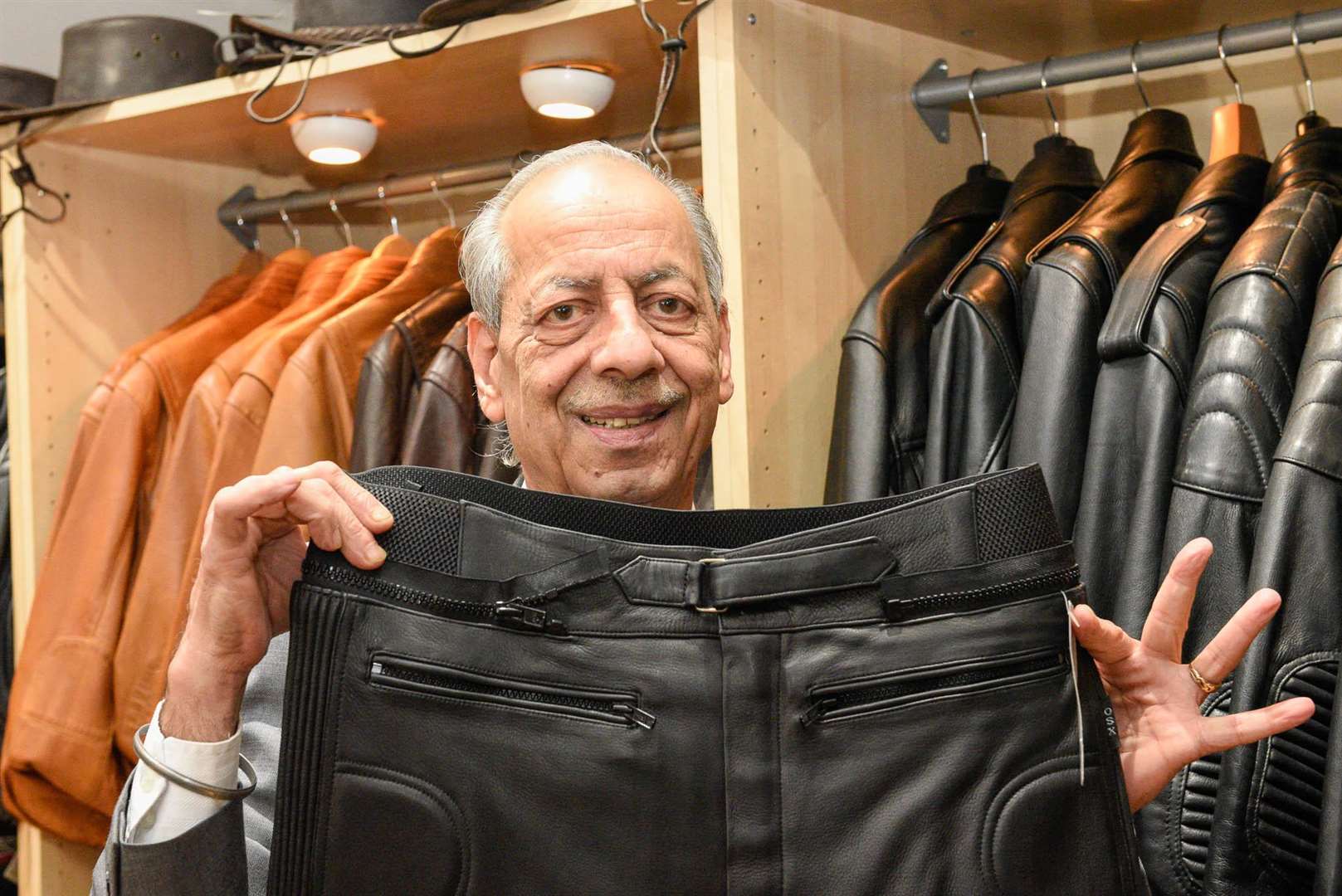 Mr Pat, Oldest shop owner in Chatham High Street . El Toba, 286a High St, Chatham ME4 4BP. 170818 Picture: Alan Langley. ...... (3662199)