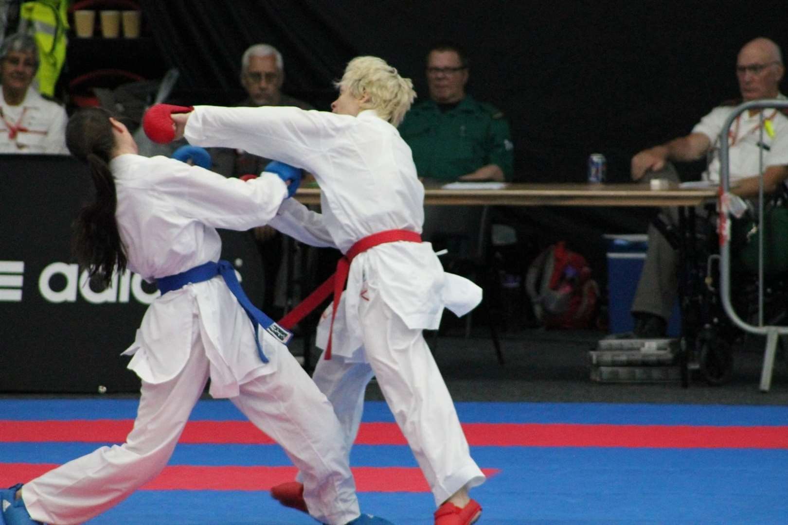 Karate champion Mairi Kerin feared her martial arts career would be over after she was diagnosed with a heart condition (Sophie Peck/PA)