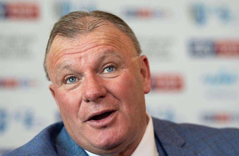 Gillingham manager Steve Evans Picture: Ady Kerry (13373761)