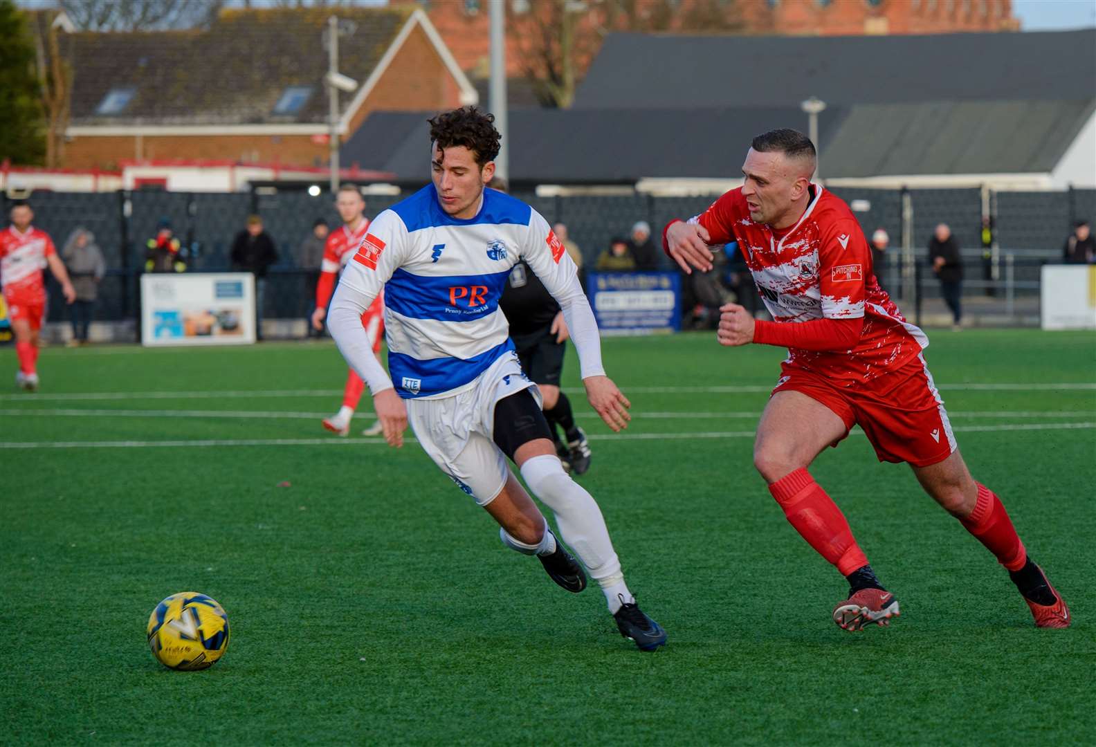 Action between Ramsgate and Sheppey United in the Isthmian South East Picture: Stuart Watson