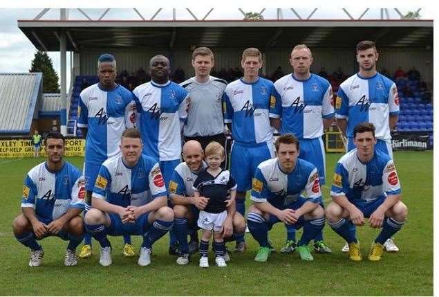 The 2012/13 Erith & Belvedere team line-up