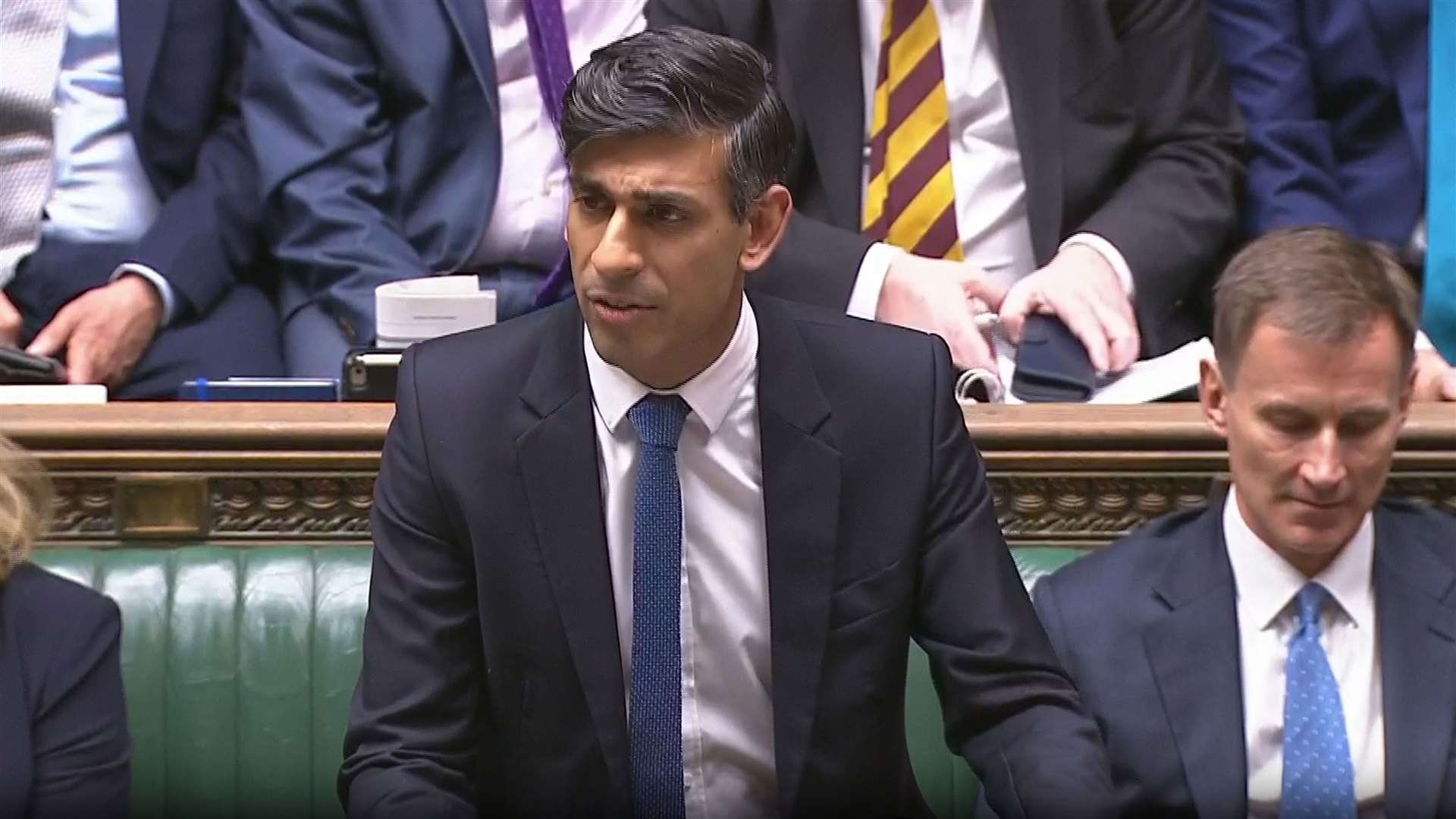 Prime Minister Rishi Sunak described Labour’s health policy as a ‘total and utter mess’ (House of Commons/UK Parliament/PA)