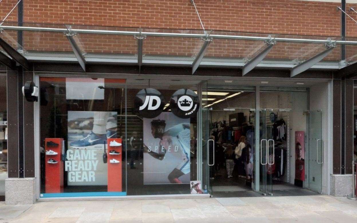 Luke Ransome and Lee Plant stole coats from JD Sports in Maidstone Picture: Google