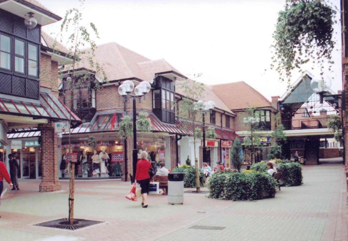 How Park Mall shopping centre looked in 1987. Picture: Steve Salter