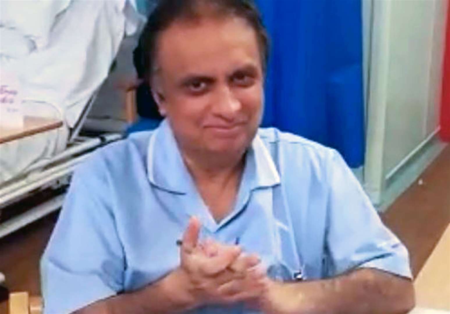 Healthcare assistant Khalid Jamil, 57, died on April 14 after working in a ward caring for the elderly at Watford General Hospital (West Hertfordshire Hospitals NHS Trust/PA)