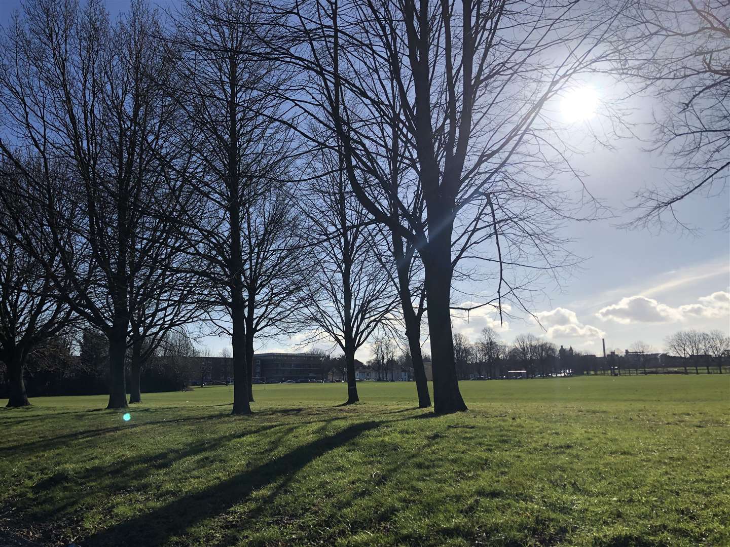 The victim was approached by two teenagers whilst walking through the park