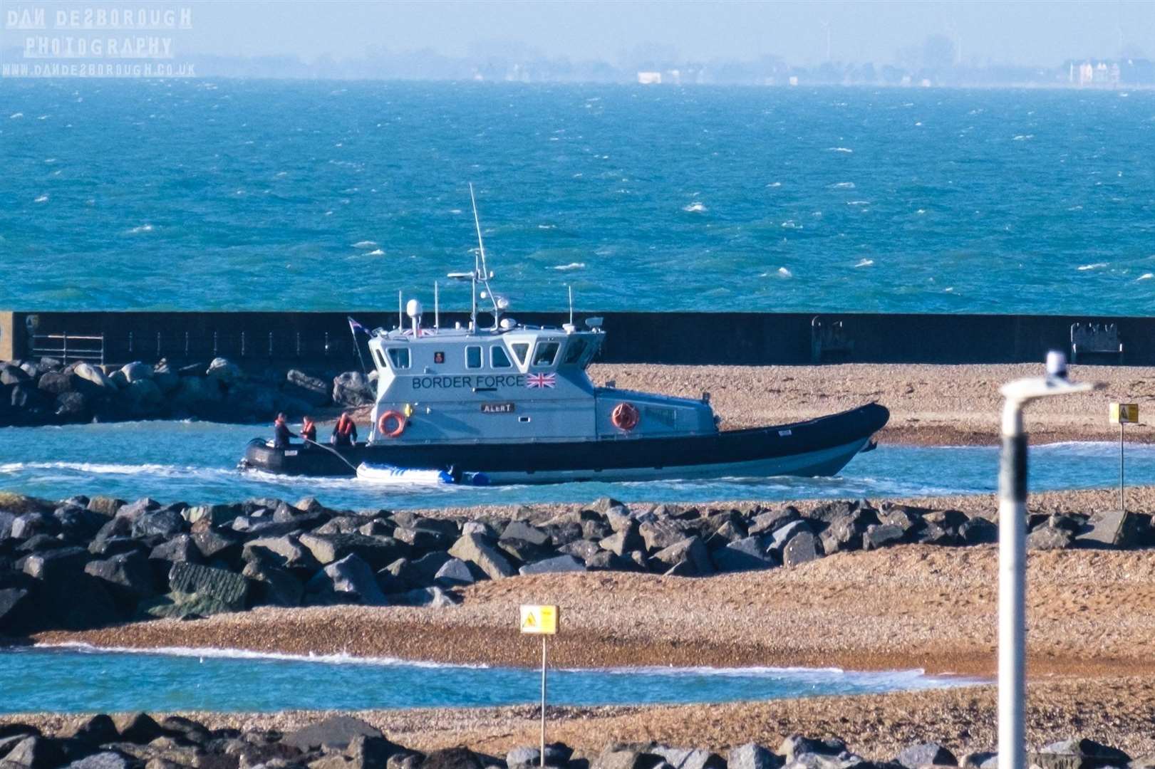 The Border Force vessel Alert. Credit: Dan Desborough Photography