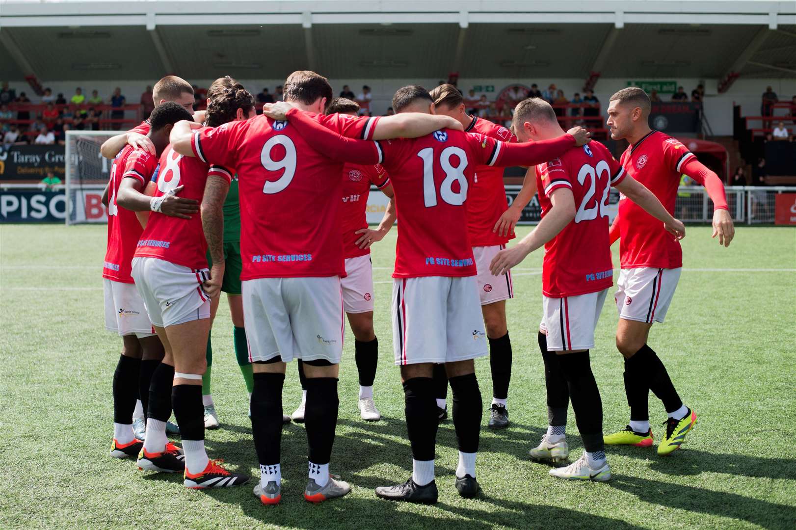 Chatham Town continue their pre-season tonight with the visit of Bromley Picture: @shotbytxm