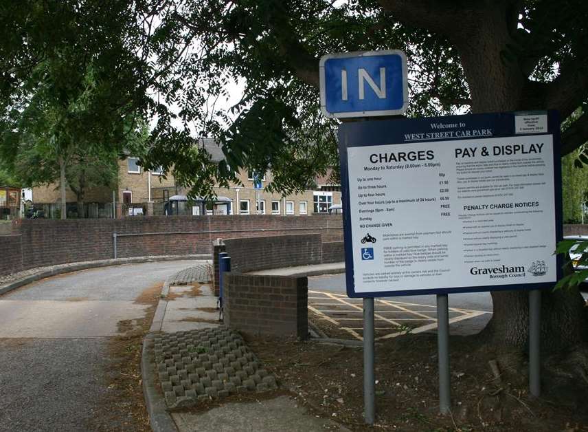 dWest Street car park, Gravesend