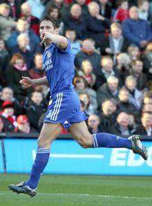 Chelsea and England footballer Frank Lampard