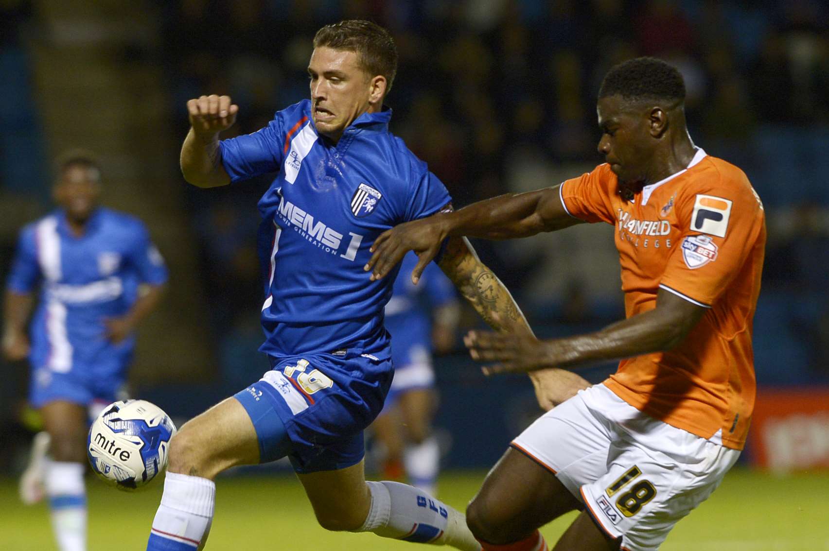 Magnus Okuonghae in his Luton days Picture: Barry Goodwin