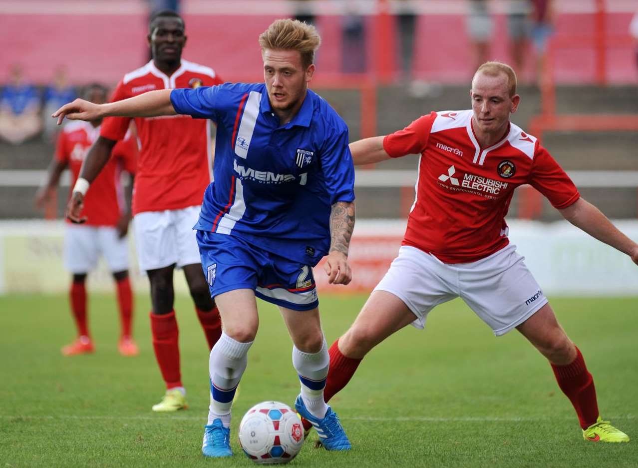 Former Fulham right-back Alex Brister is on trial with Gillingham Picture: Richard Eaton