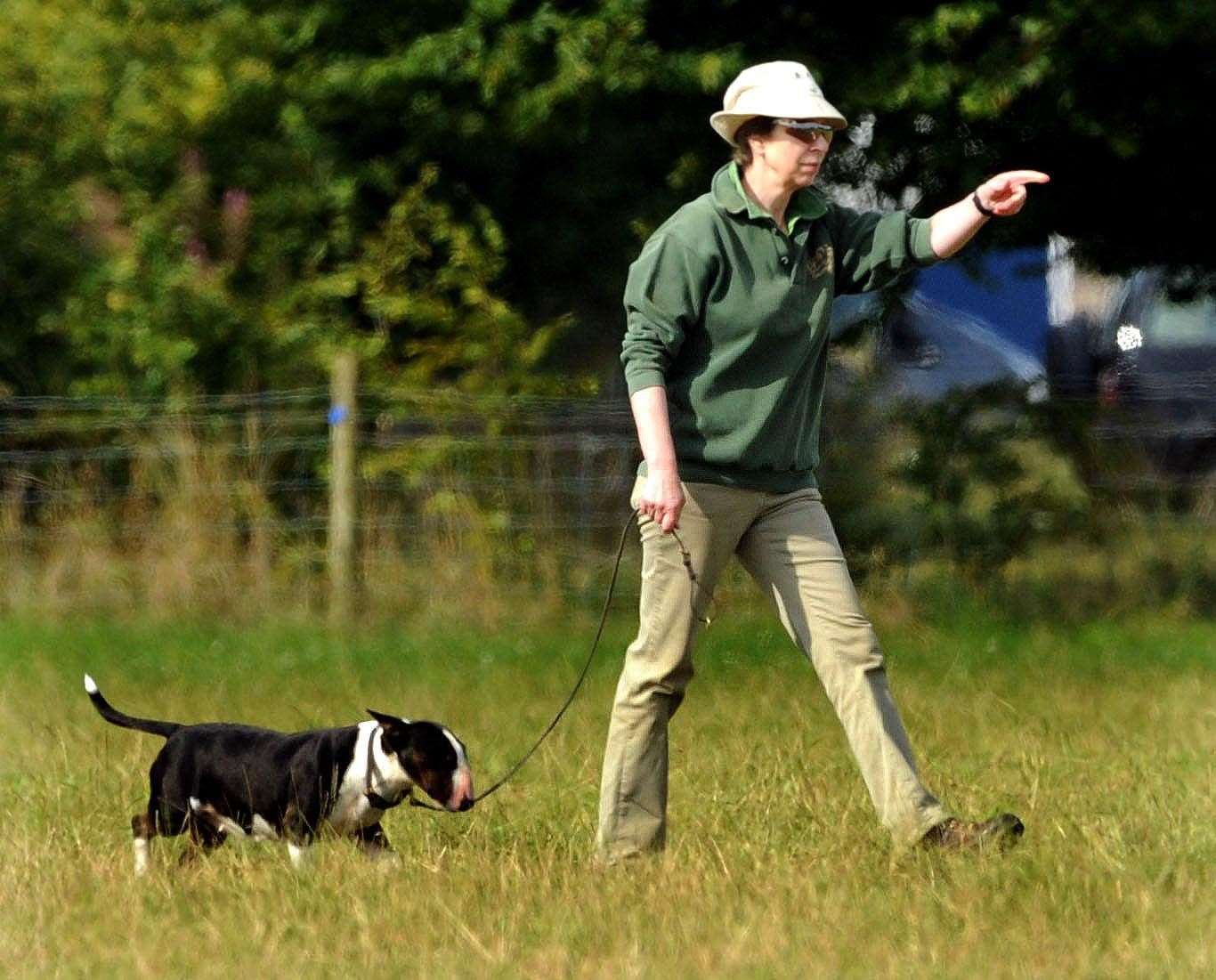 The Princess Royal on her Gloucestershire estate, Gatcombe Park (Barry Batchelor/PA)