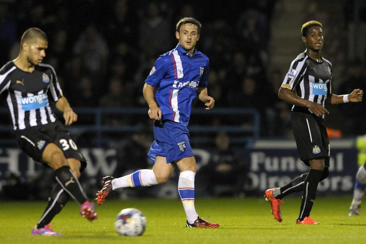 Gillingham midfielder Josh Pritchard Picture: Barry Goodwin