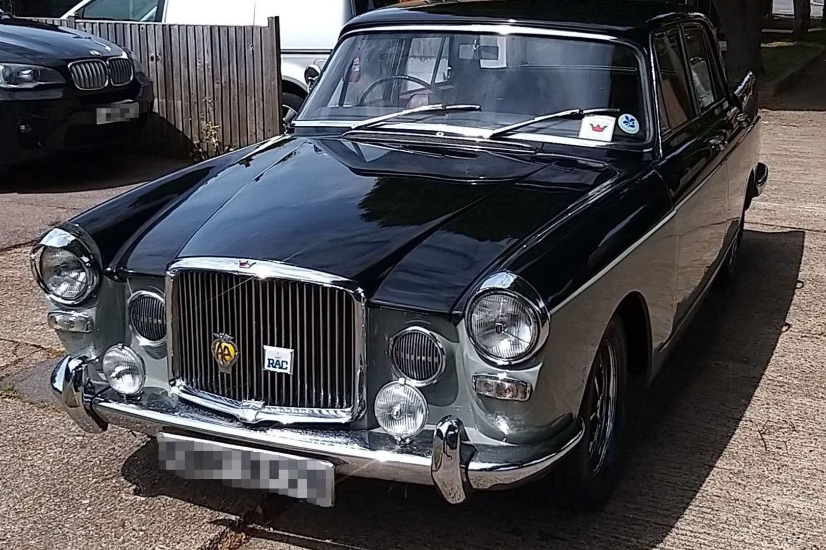 The classic car which has been stolen