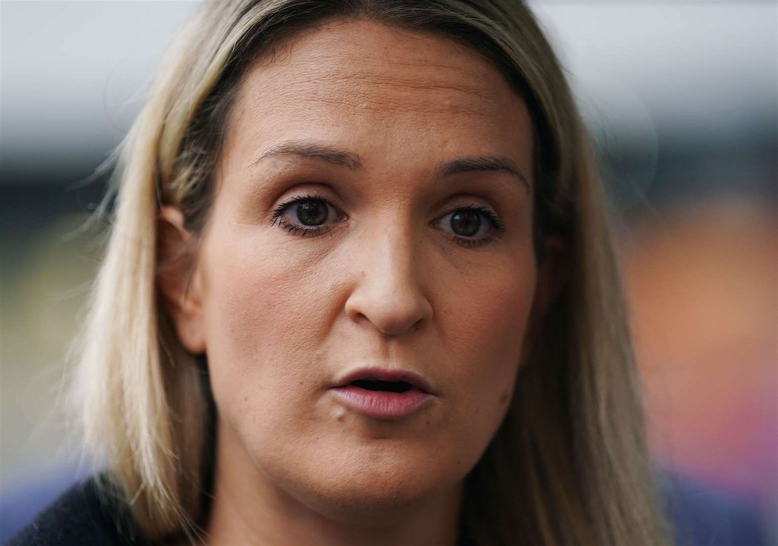 Justice minister Helen McEntee said Ashling’s murder was a shock, moving people to action and demanding an end to violence against women (Brian Lawless/PA)