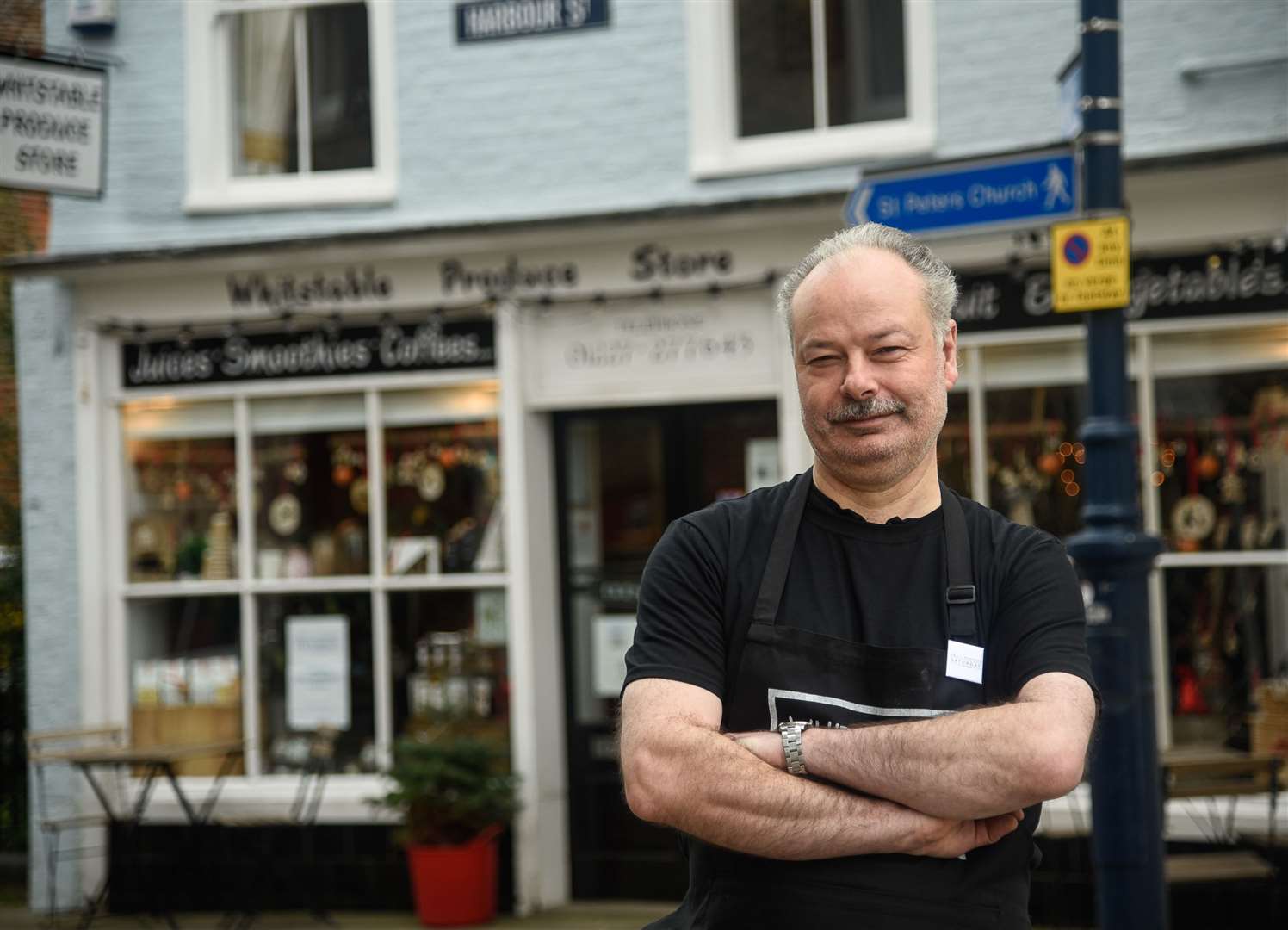 Steve Jones, owner of Whitstable Produce Store in Harbour Street, which has now closed