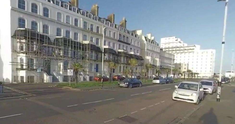 Marine Parade, Folkestone. Image: Google (24566911)