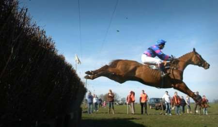 The West Street Tickham Hunt Point to Point Steeplechase. File pictures