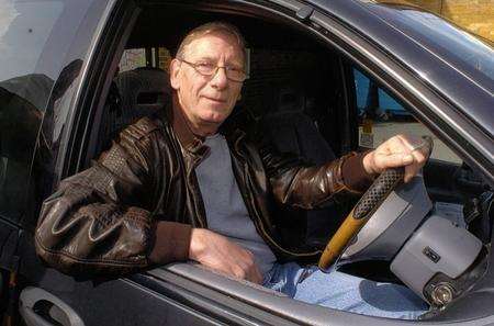 Gravesend cabbie Rick Davis