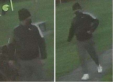 CCTV footage from assault in Rectory Road, Sittingbourne Picture: Kent Police