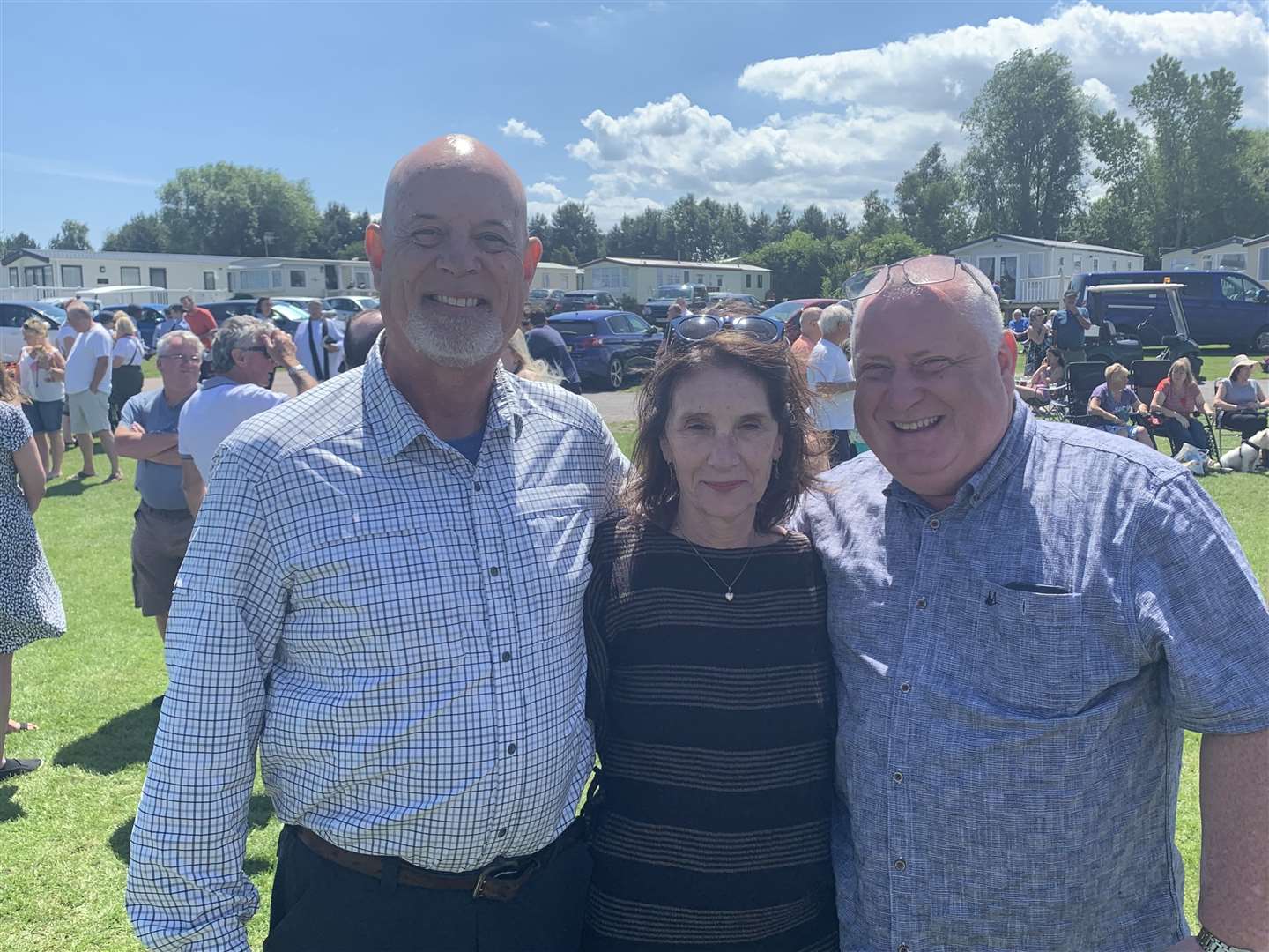 From left: Noel Tognazzini, Jeanne Cronis-Campbell and Geoff Burke