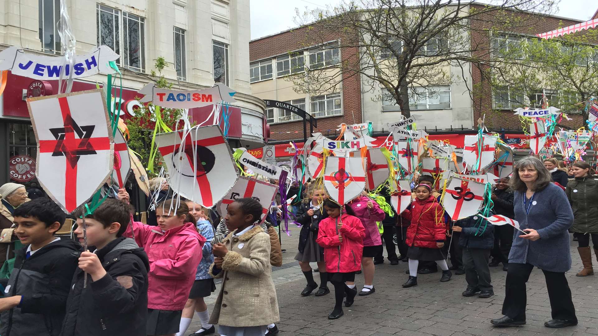 st patricks day gravesend uk