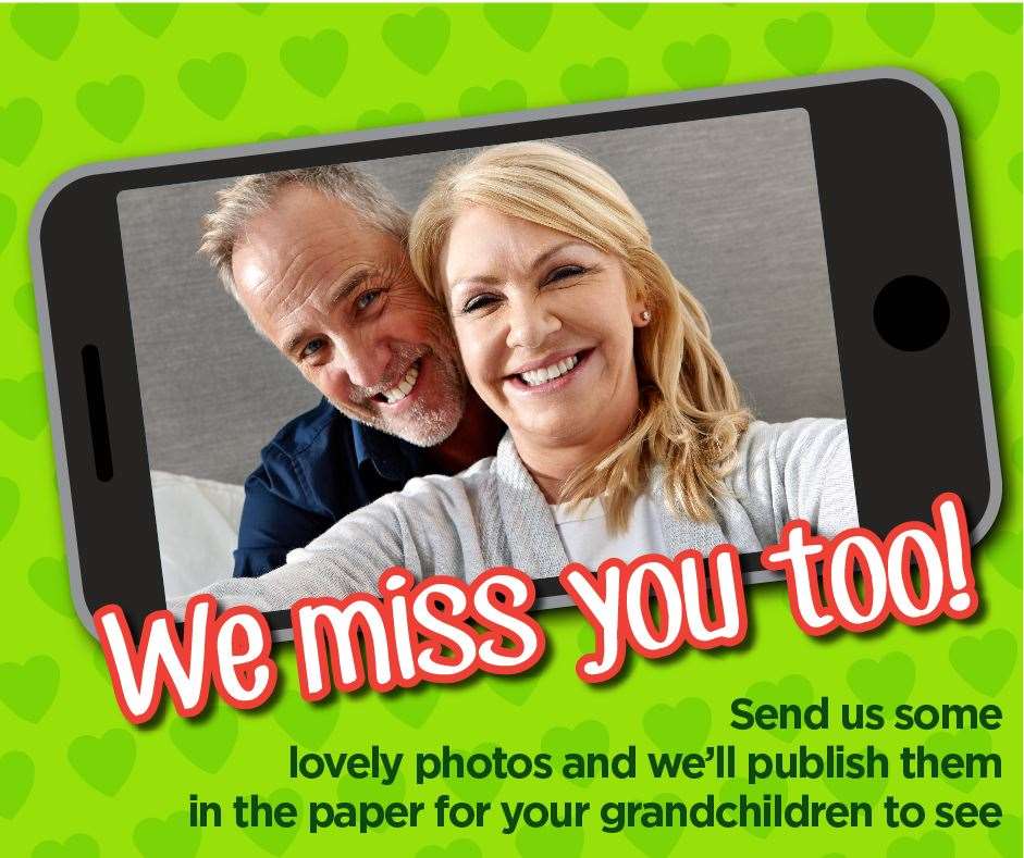 Are you a grandparent missing your grandchild or grandchildren? Send a message to them, through us.